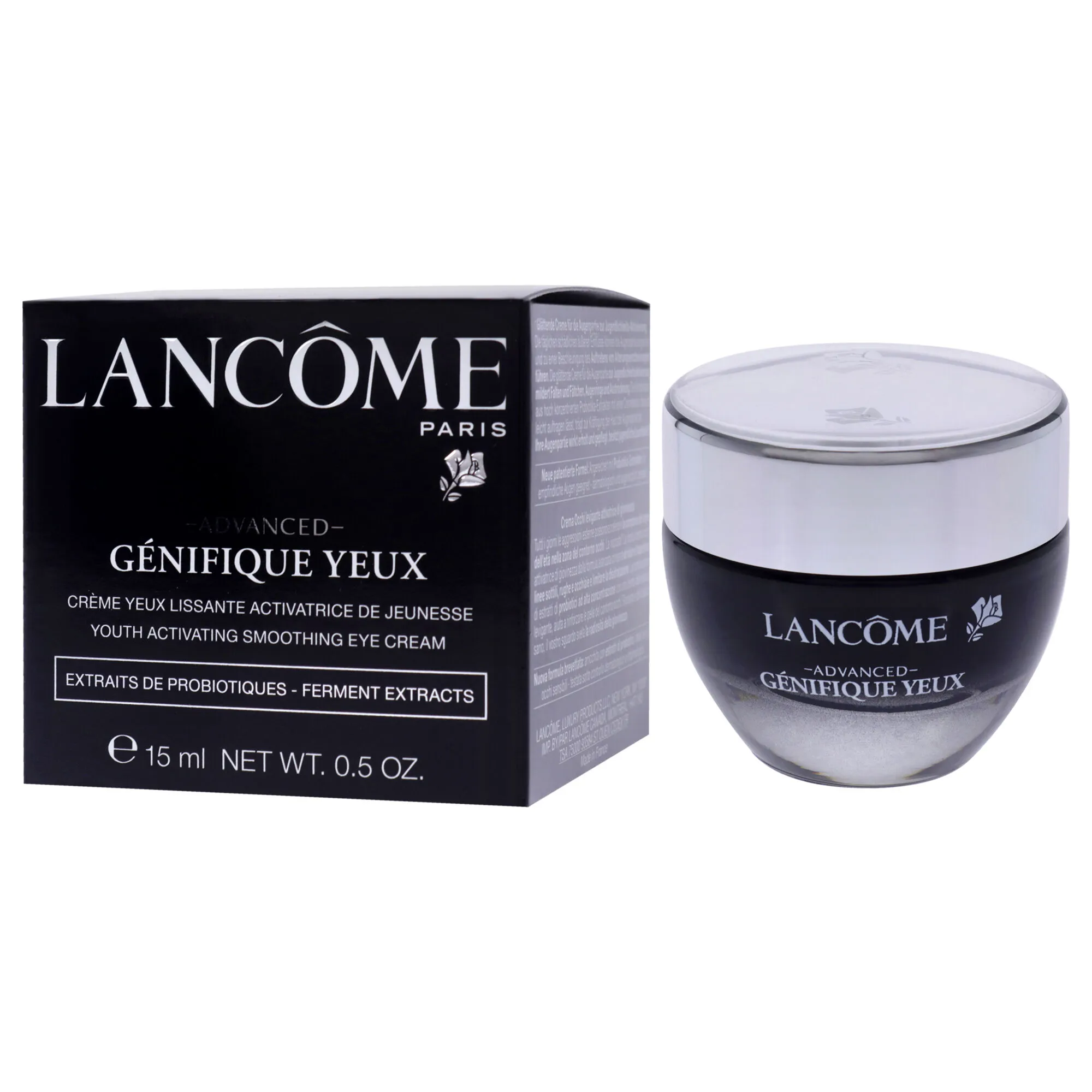 Advanced Genifique Yeux Youth Activating Eye Cream by Lancome for Unisex - 0.5 oz Cream