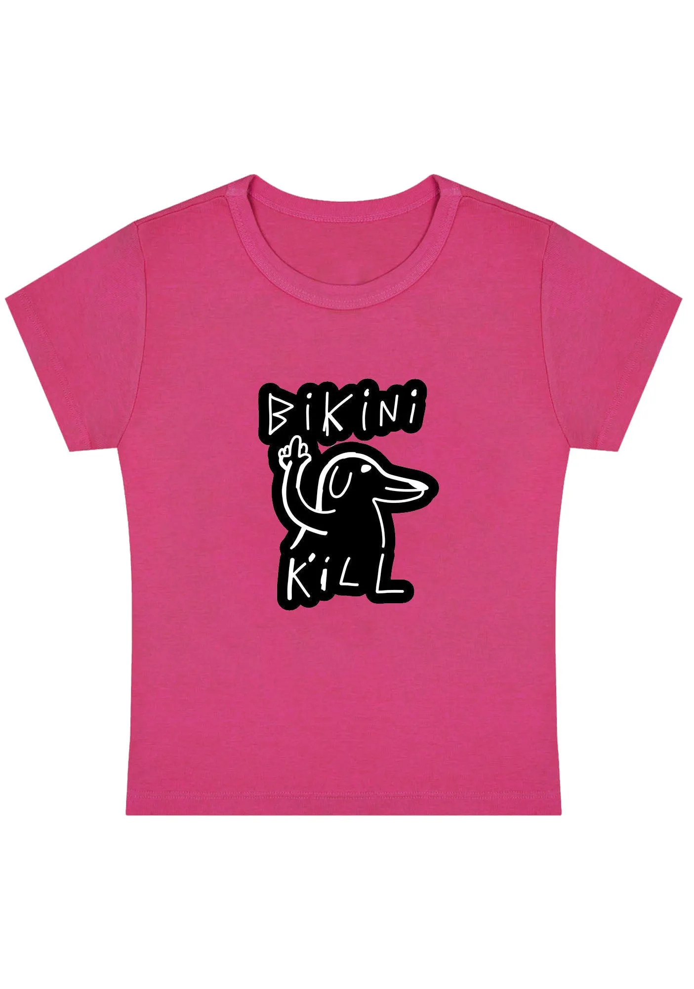 Bikini Kill Y2K Baby Tee