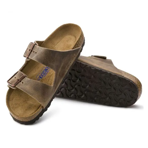 Birkenstock Unisex Arizona Soft Footbed Tobacco Brown Sandals