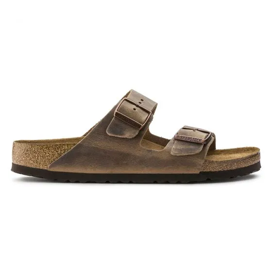 Birkenstock Unisex Arizona Soft Footbed Tobacco Brown Sandals