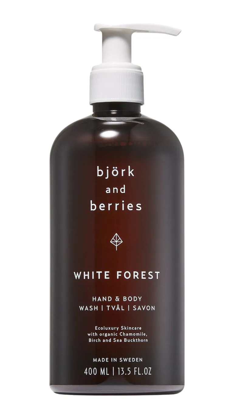 Bjork & Berries   White Forest Hand & Body Wash 400ml