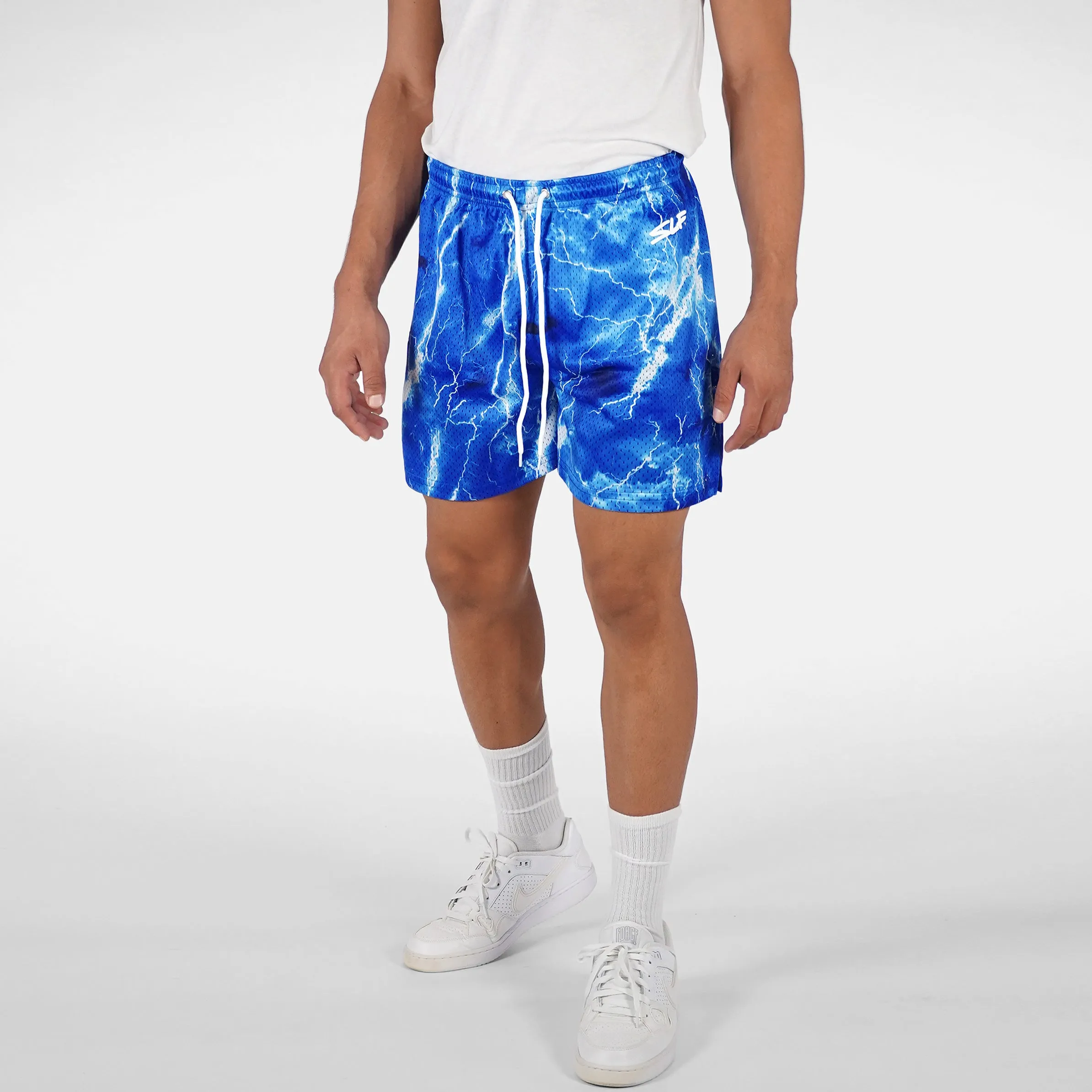 Blue Lightning Shorts - 7