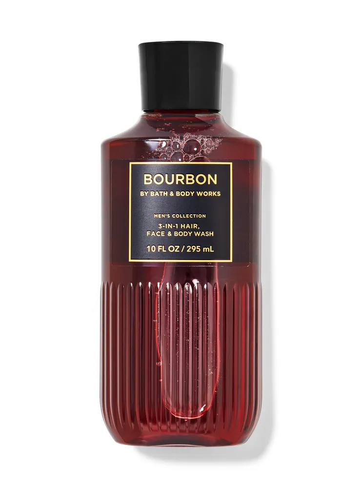 Bourbon 3-in-1 Hair, Face & Body Wash