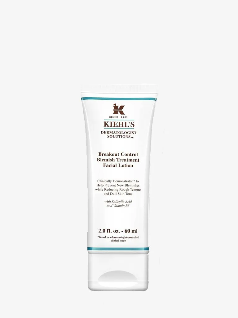 Breakout control blemish treatment facial lotion