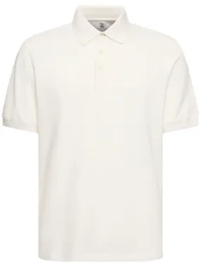 Brunello Cucinelli   Cotton piquet polo 