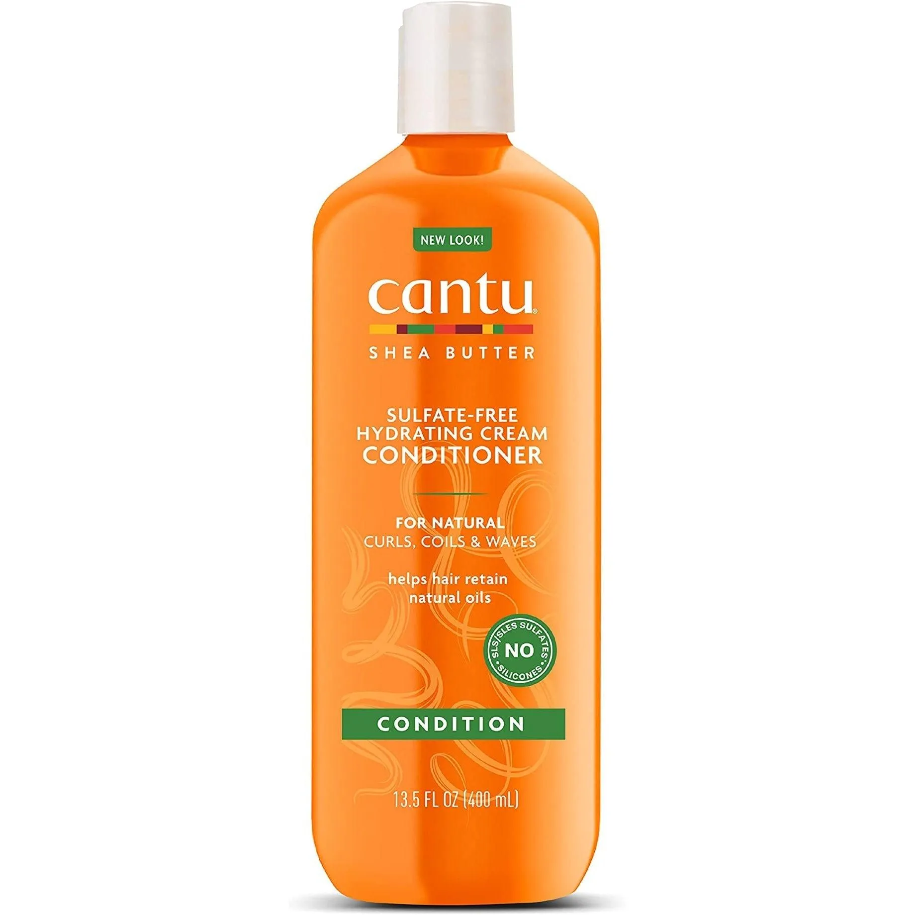 Cantu Shea Butter For Natural Hair Hydrating Cream Conditioner, 13.5oz (400ml)