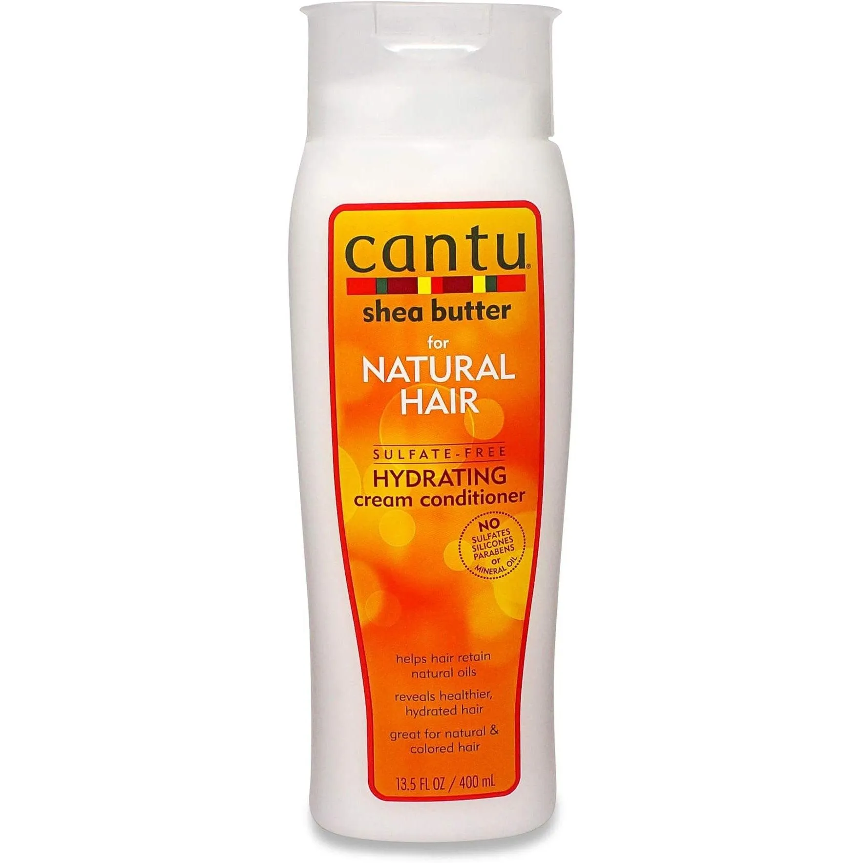 Cantu Shea Butter For Natural Hair Hydrating Cream Conditioner, 13.5oz (400ml)