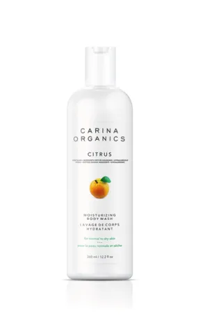 CARINA ORGANICS CITRUS MOISTURIZING BODY WASH