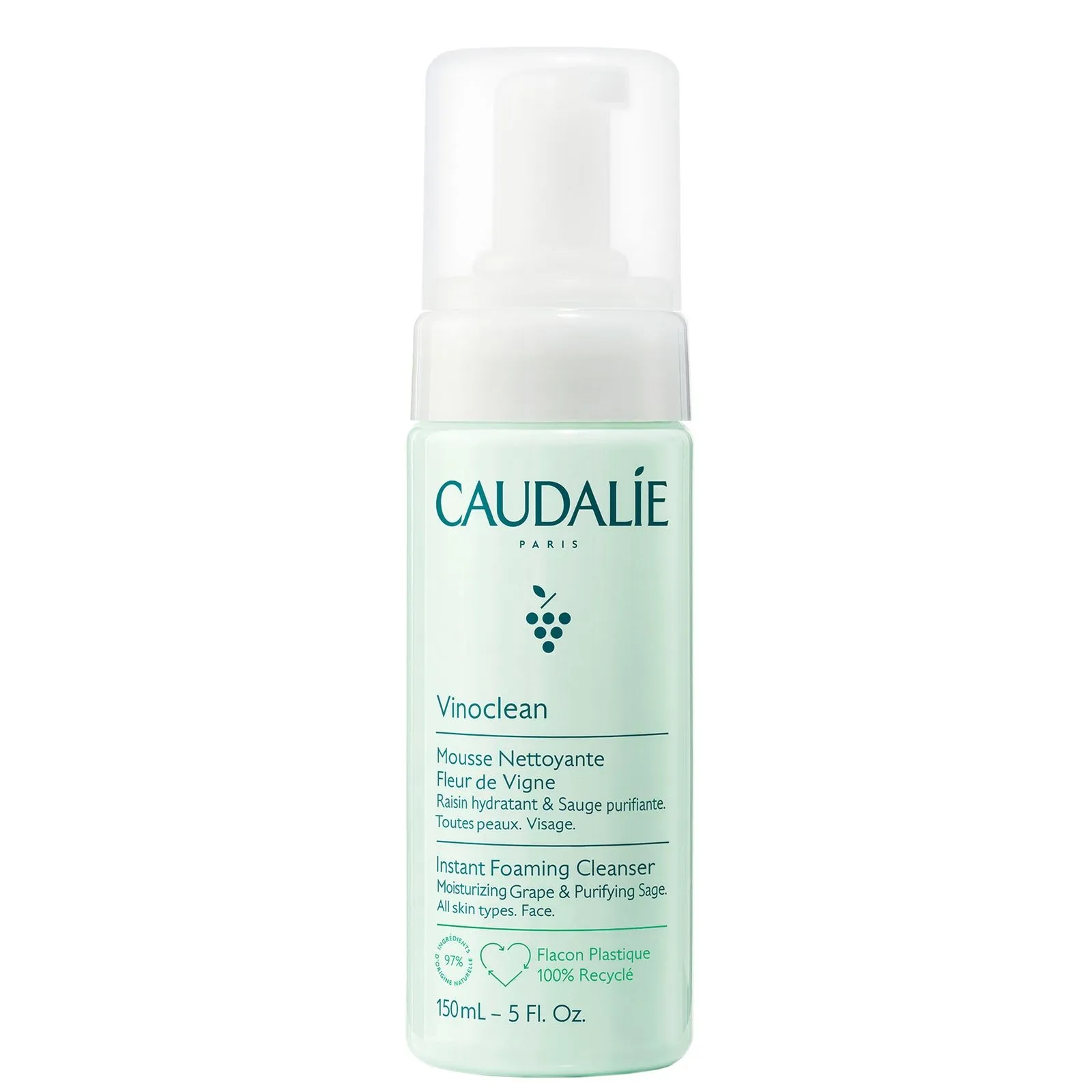 Caudalie Vinoclean Instant Foaming Cleanser 150ml