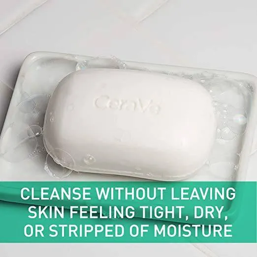 Cerave Kaolin Clay Foaming Cleanser Bar 4.5oz