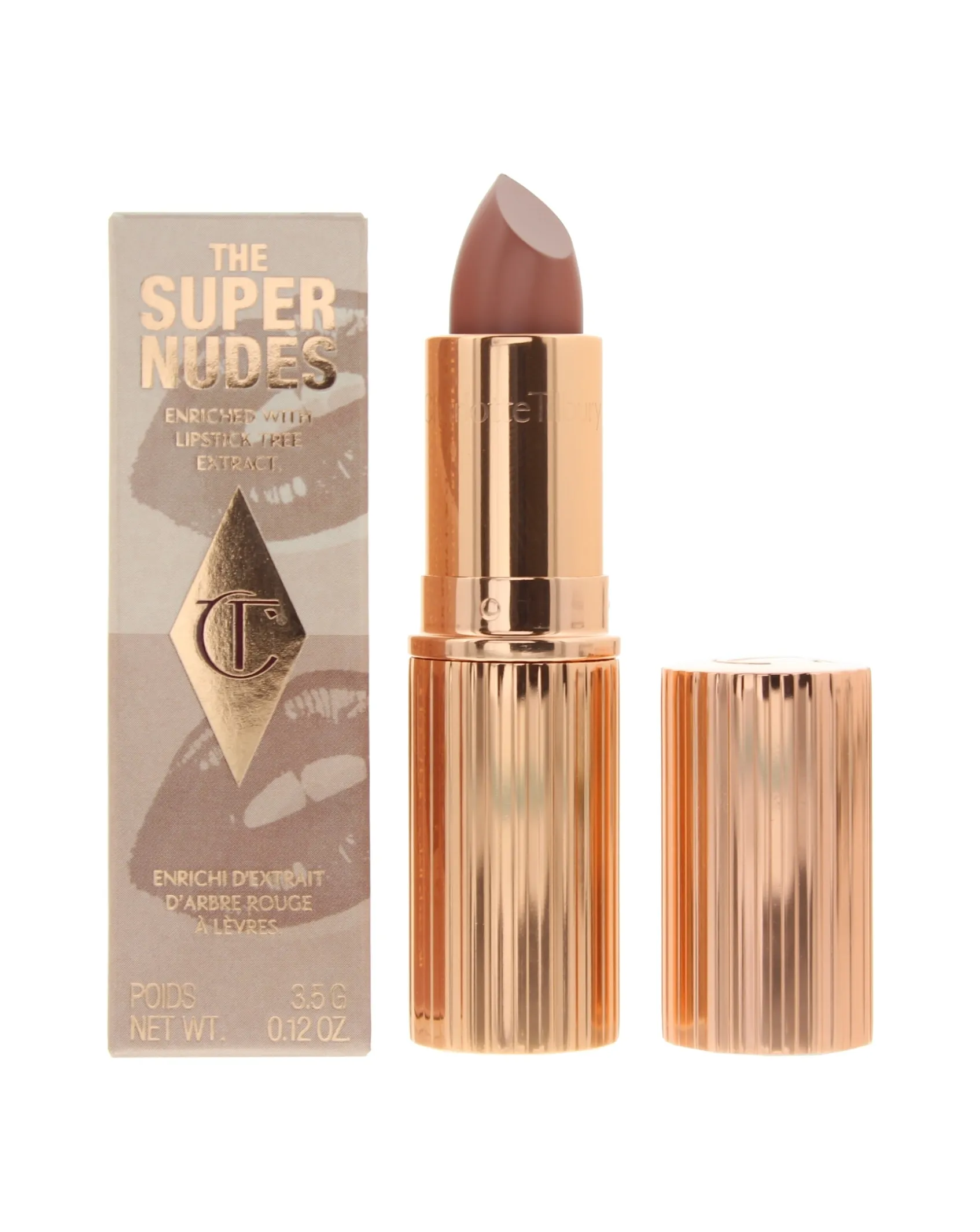 Charlotte Tilbury The Super Nudes Runway Royalty Lipstick 3.5g | Simply Be