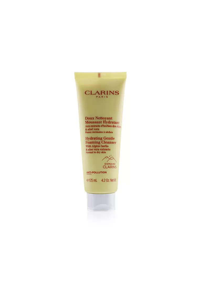 Clarins CLARINS - Hydrating Gentle Foaming Cleanser with Alpine Herbs & Aloe Vera Extracts - Normal to Dry Skin 125ml/4.2oz.