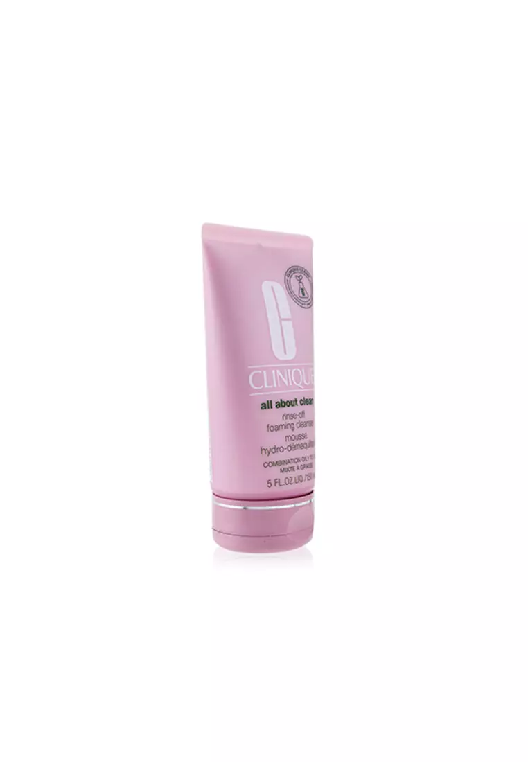 Clinique CLINIQUE - All About Clean Rinse-Off Foaming Cleanser - For Combination Oily to Oily Skin 150ml/5oz