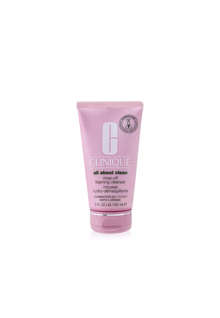 Clinique CLINIQUE - All About Clean Rinse-Off Foaming Cleanser - For Combination Oily to Oily Skin 150ml/5oz