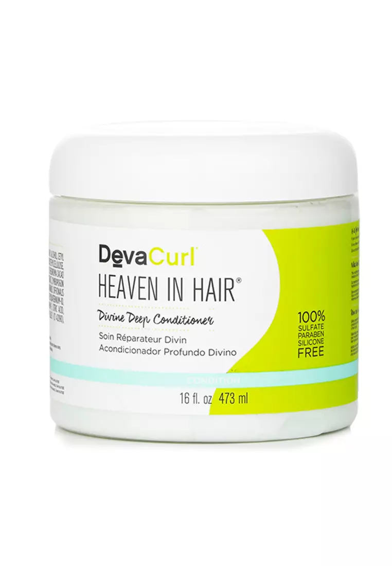 DevaCurl DEVACURL - Heaven In Hair (Divine Deep Conditioner - For All Curl Types) 473ml/16oz