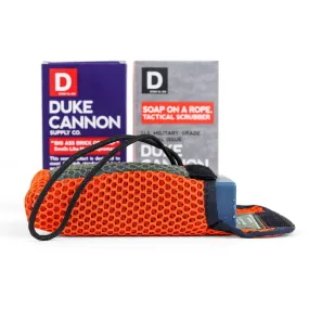 Duke Cannon Soap on a Roap Tactical Scrubber Bundle Pack