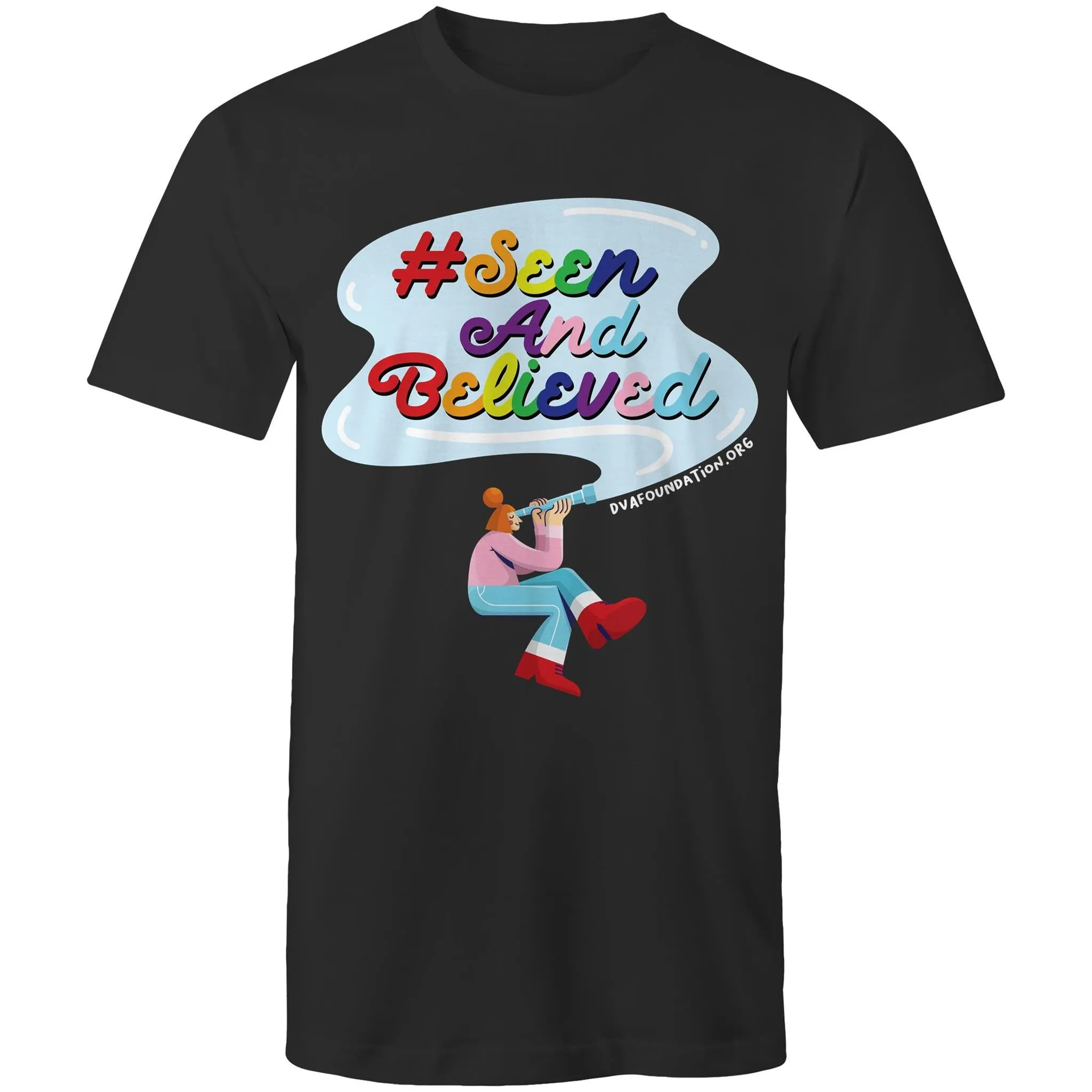 DVA Foundation #SeenAndBelieved T-Shirt Unisex (LG041)