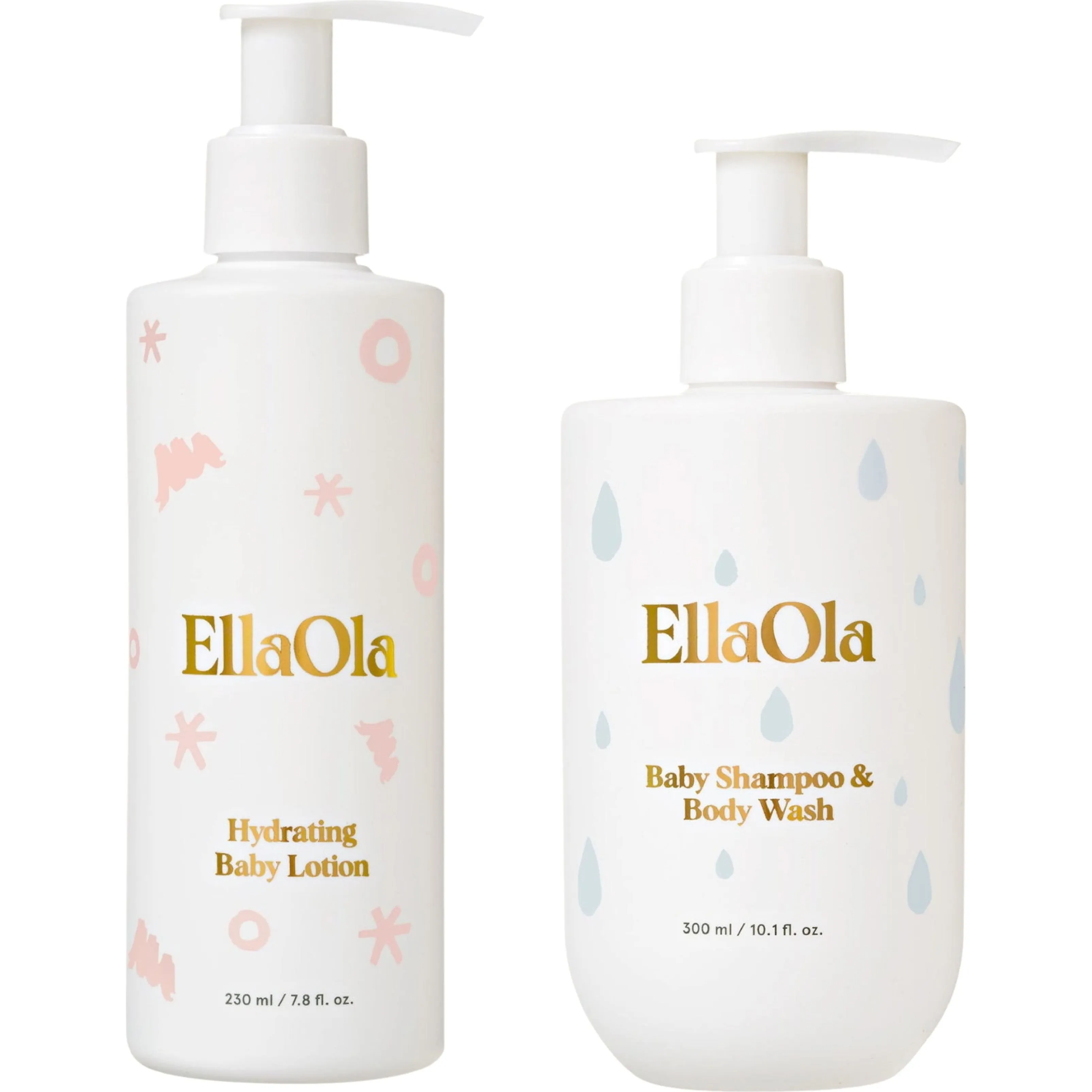 EllaOla The Baby Lotion and Shampoo Gift Set