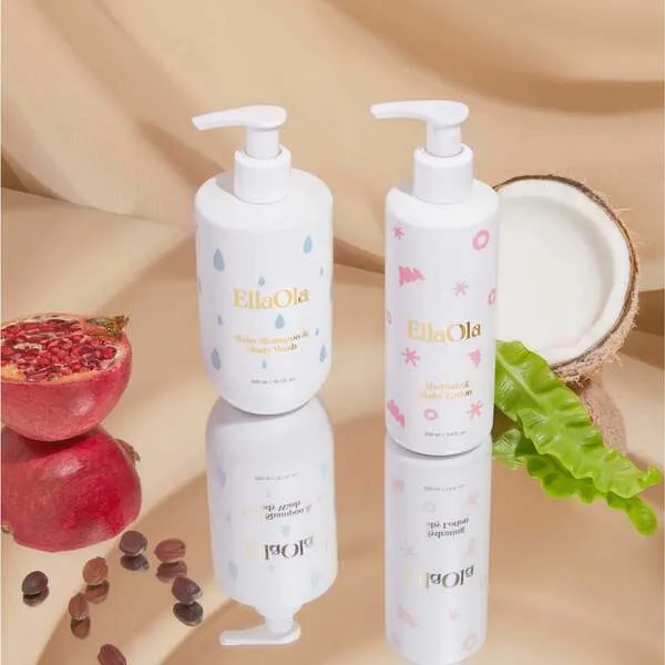 EllaOla The Baby Lotion and Shampoo Gift Set