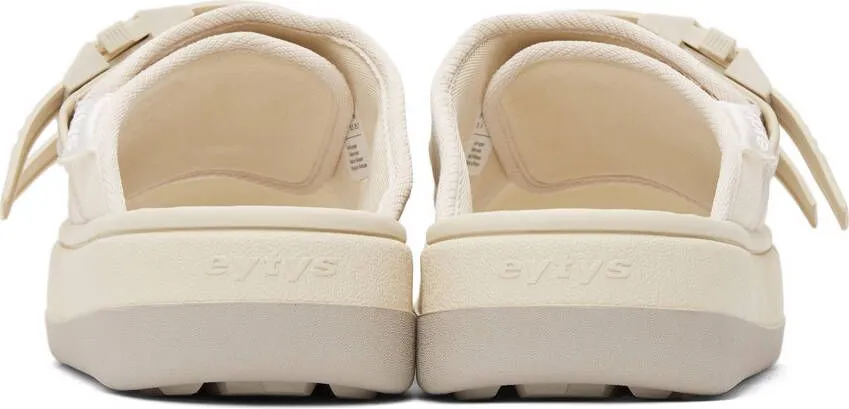 Eytys SSENSE Exclusive Off-White Capri Sandals