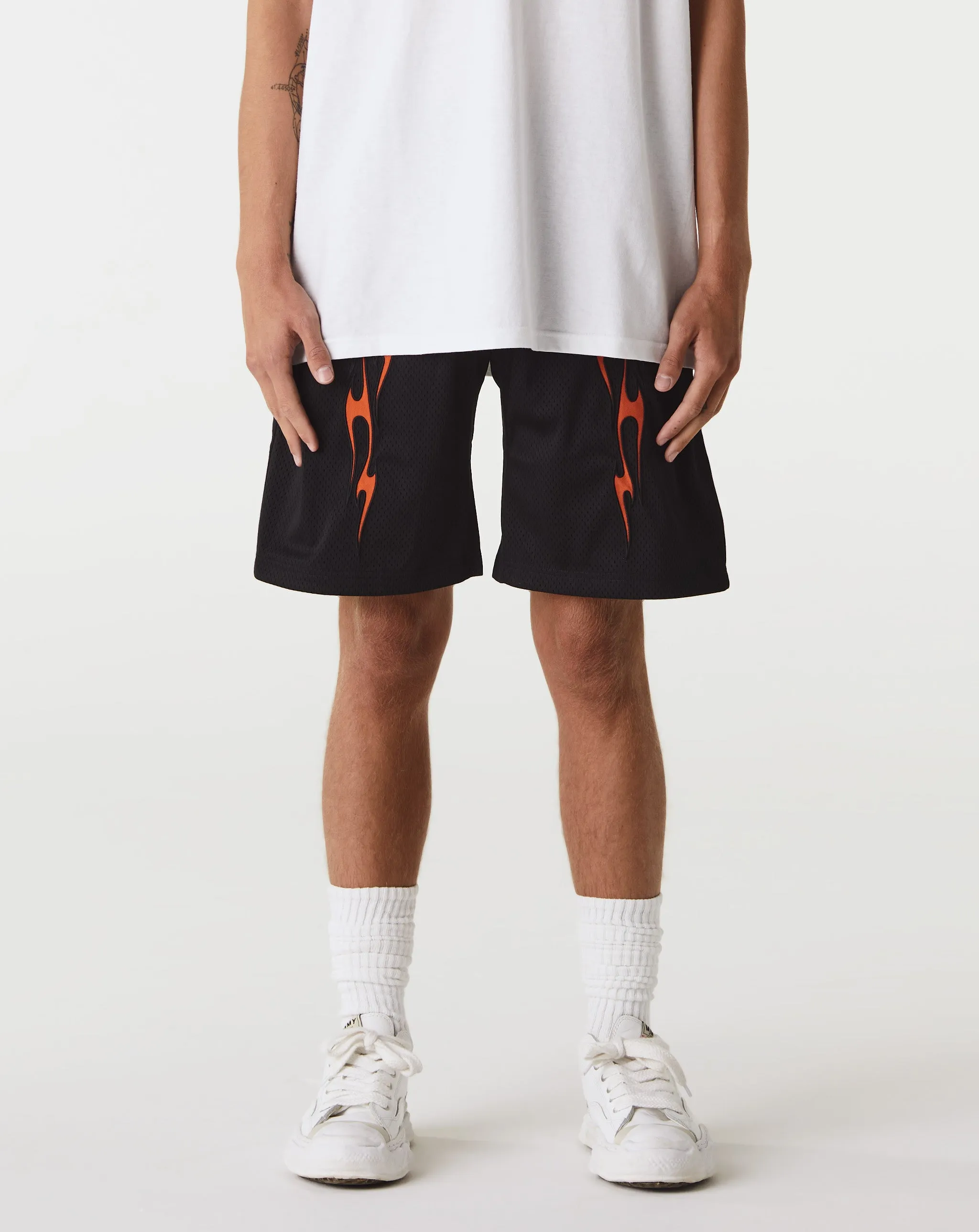 Flame Mesh Shorts