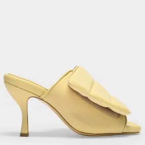 Gia Borghini  Gia 4 M090 Butter Yellow Sandals