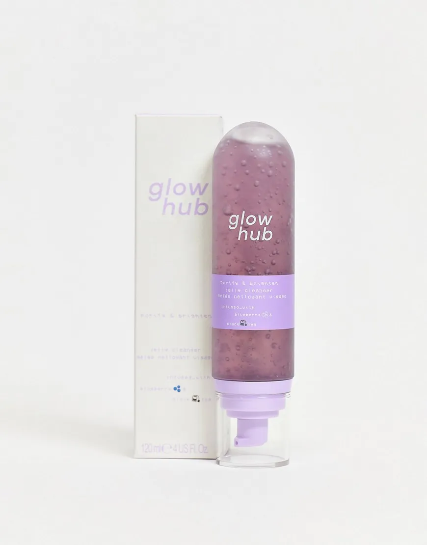 Glow Hub Purify & Brighten Jelly Cleanser-Clear