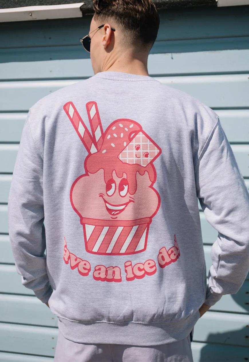 Have An Ice Day Men's Ice Cream Graphic Sweatshirt