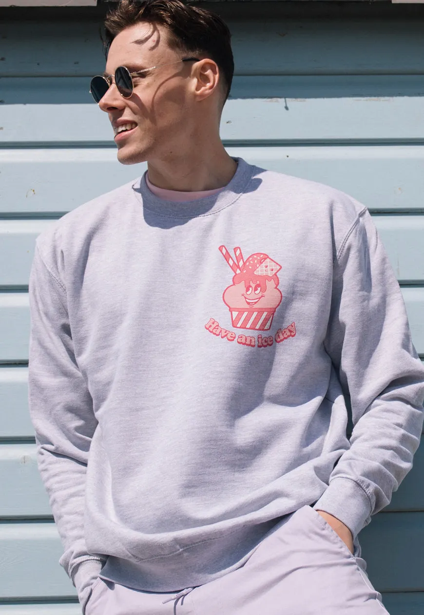 Have An Ice Day Men's Ice Cream Graphic Sweatshirt