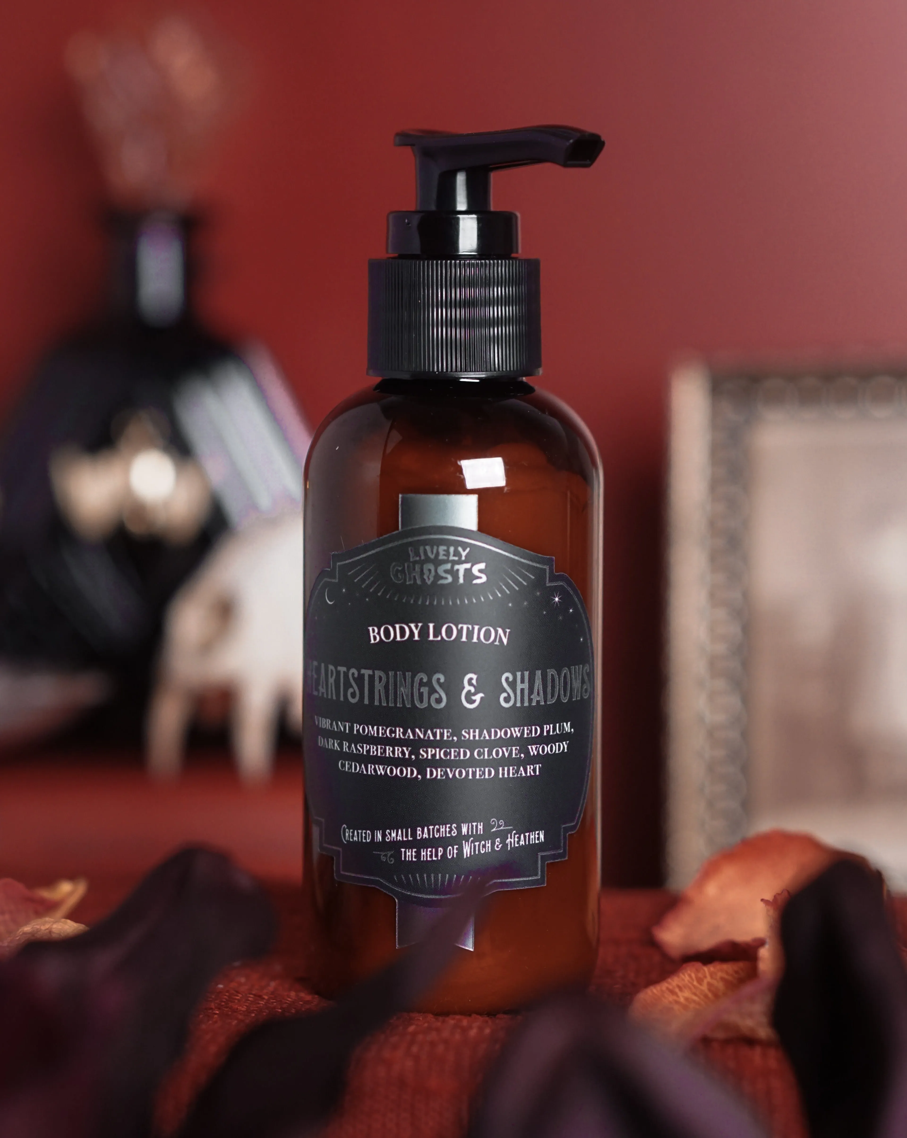 Heartstrings & Shadows | Herbal Body Lotion