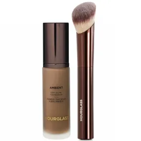 Hourglass Soft Glow Foundation and Soft Glow Foundation Brush Bundle 30ml (Various Shades) - 13.5