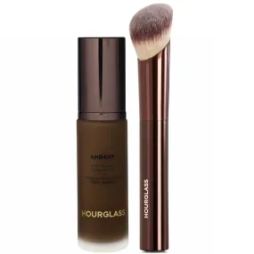 Hourglass Soft Glow Foundation and Soft Glow Foundation Brush Bundle 30ml (Various Shades) - 16.5