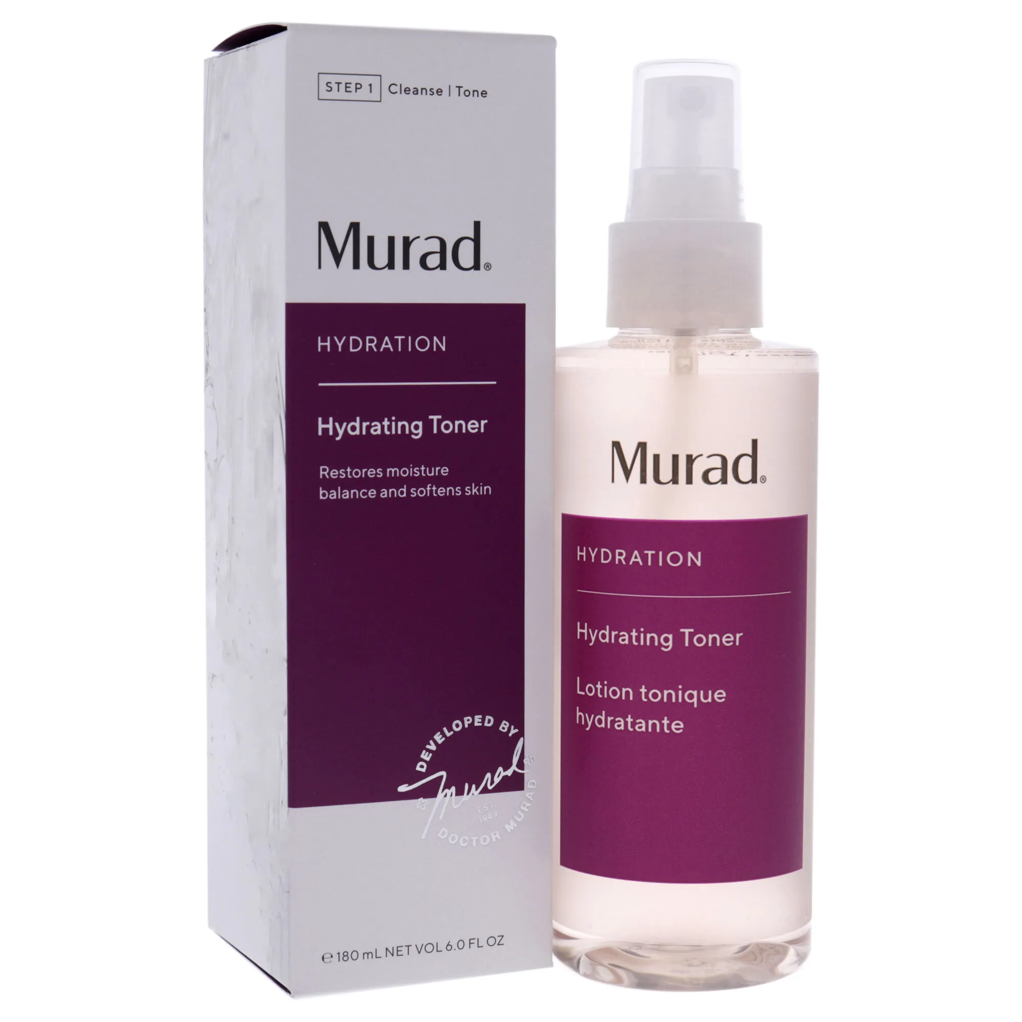 Hydration Hydrating Toner by Murad for Unisex - 6 oz Toner