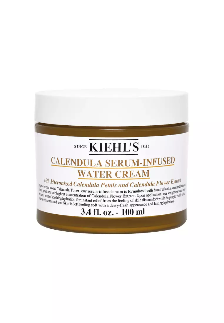 Kiehl's Kiehl's Calendula Serum Infused Water Cream 100ml,3.4.oz Moisturizer Reduce Red