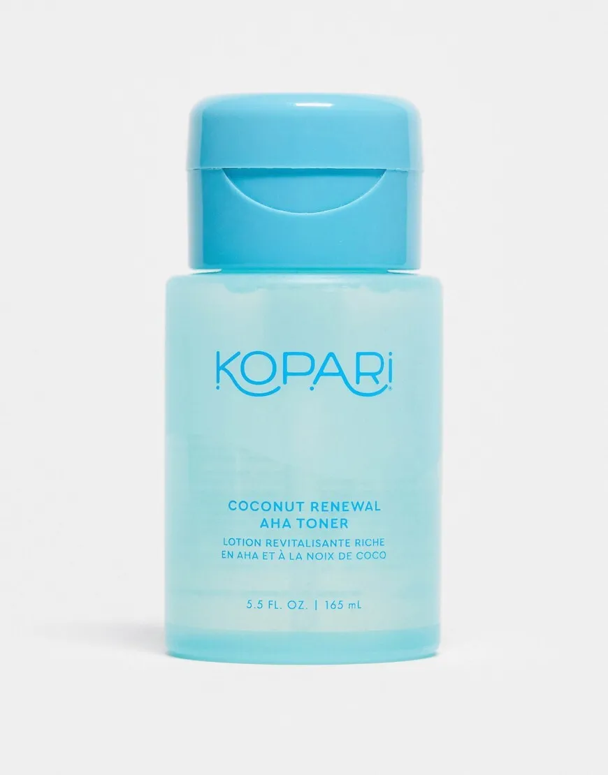 Kopari Coconut Renewal AHA Toner with 8.6% Triple-Powered AHAs 165ml-No colour