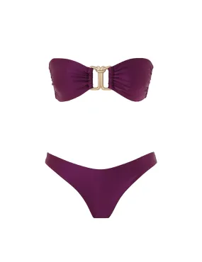 Lightburst Knot Trim Bikini