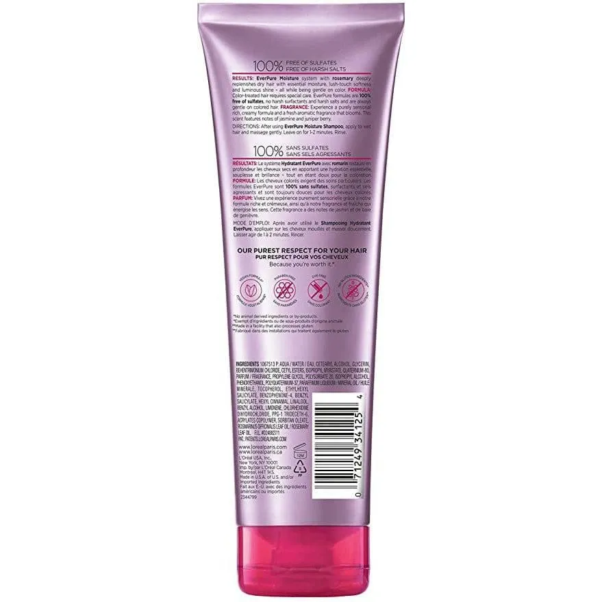 LOREAL EVERPURE MOISTURE CONDITIONER 8.5OZ