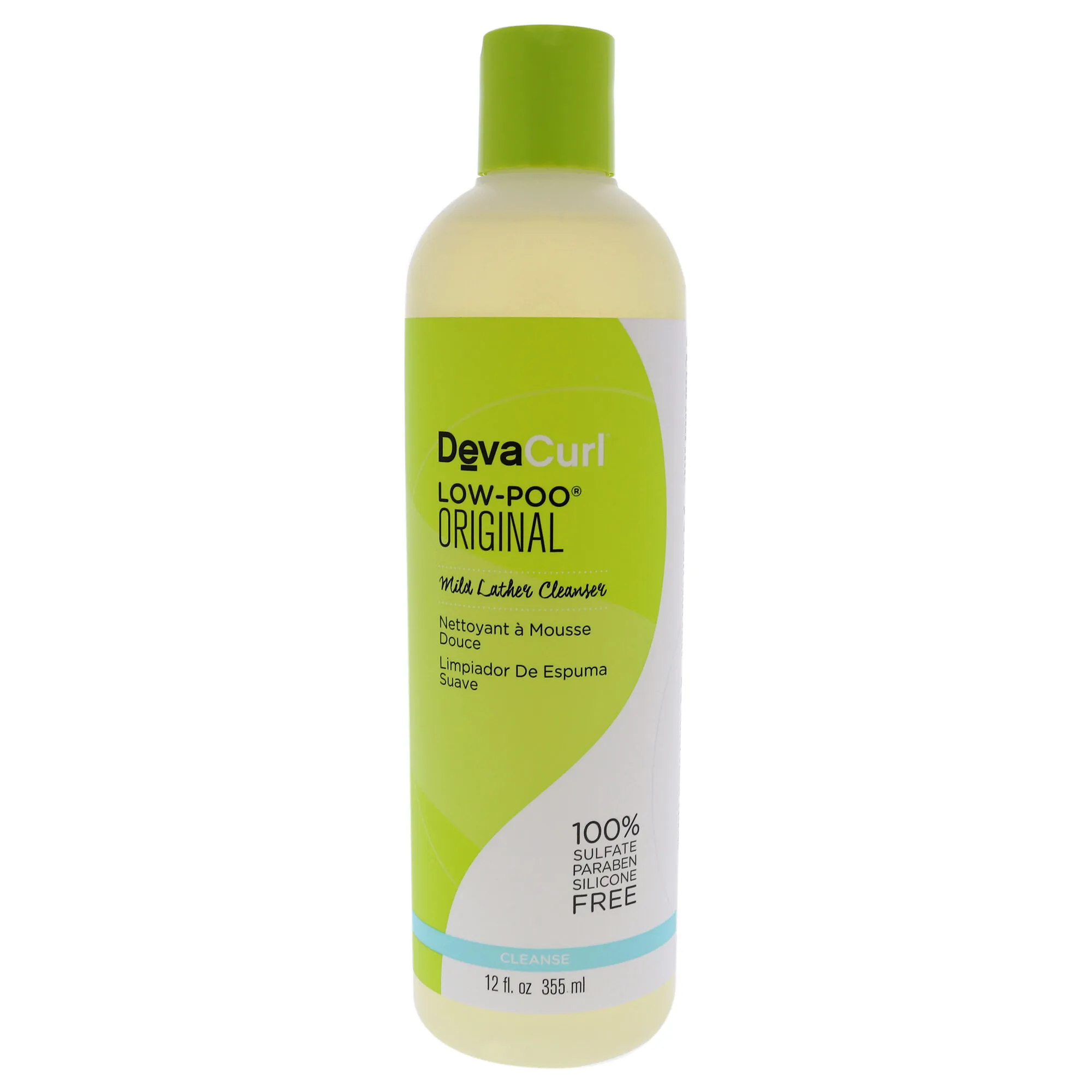 Low-Poo Original Mild Lather Cleanser by DevaCurl for Unisex - 12 oz Cleanser