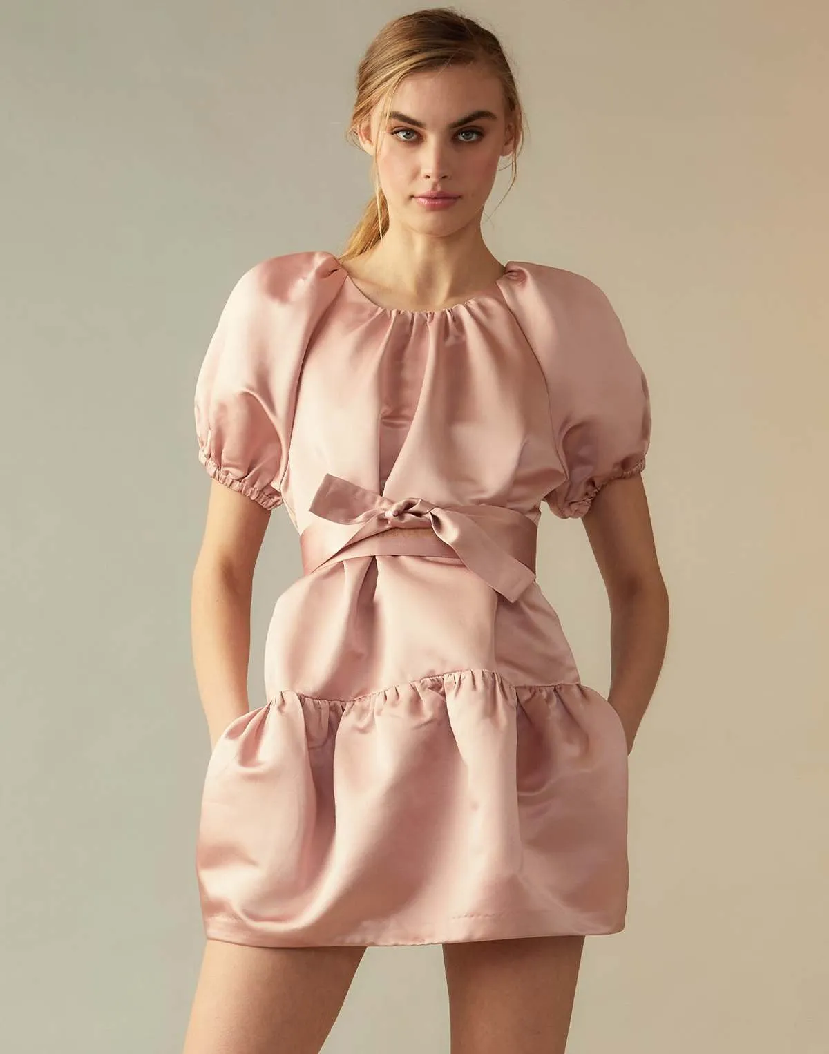 Luna Dress - Mauve