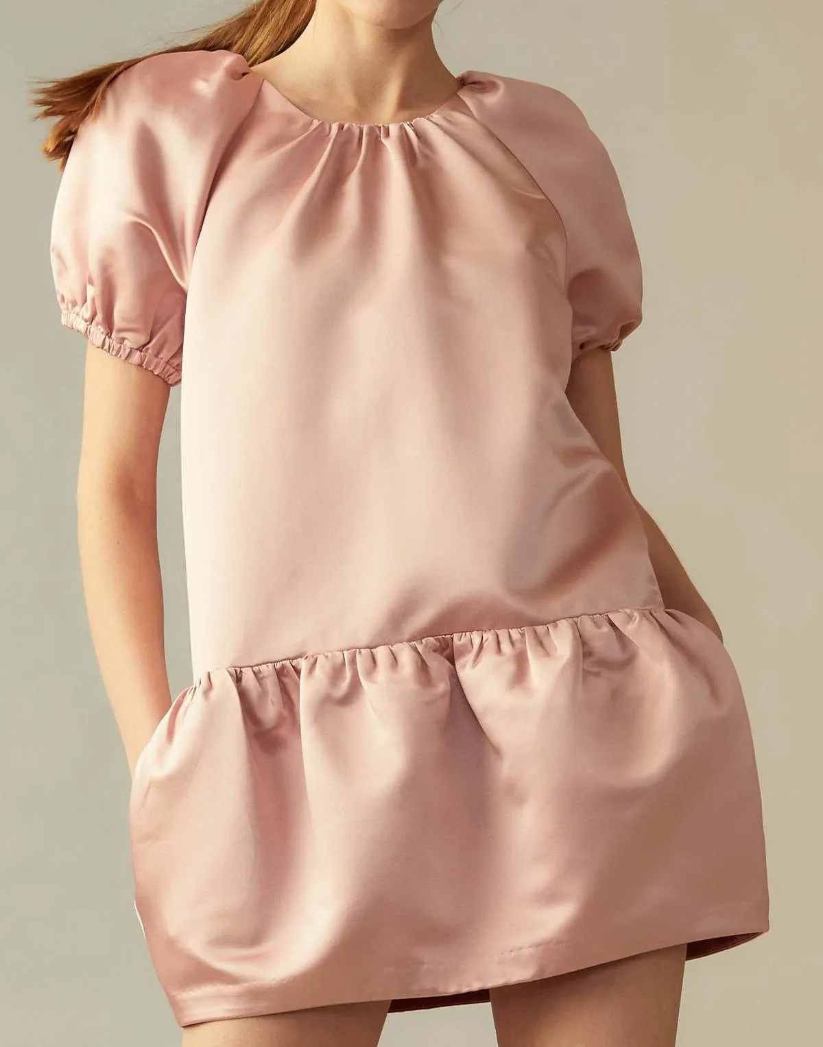 Luna Dress - Mauve