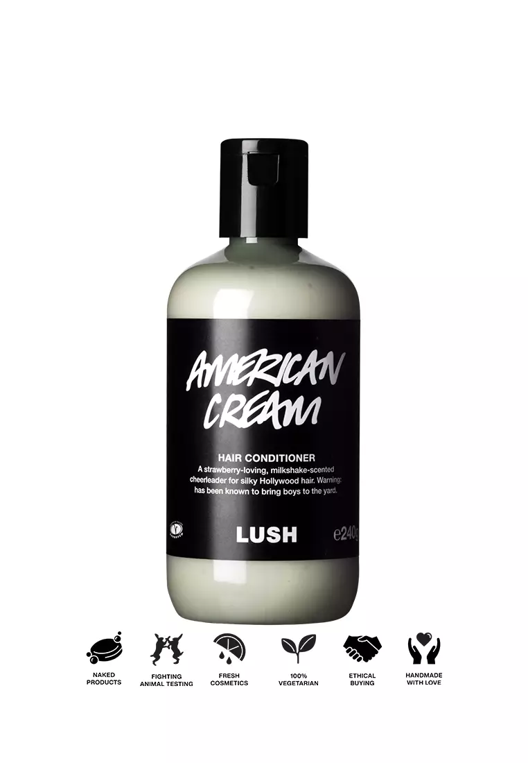 Lush Fresh Handmade Cosmetics American Cream Hair Conditioner 465g