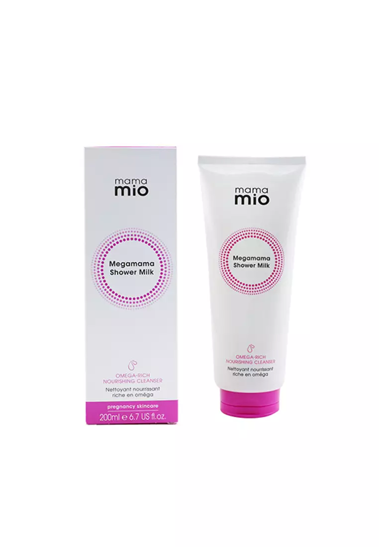 Mama Mio MAMA MIO - Megamama Shower Milk - Omega Rich Nourishing Cleanser 200ml/6.7oz