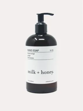     MILK + HONEY  #35 Hand Soap 12 OZ.    