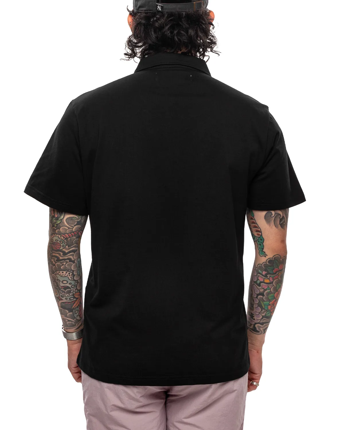 Mini Metal Logo Polo 'Black'