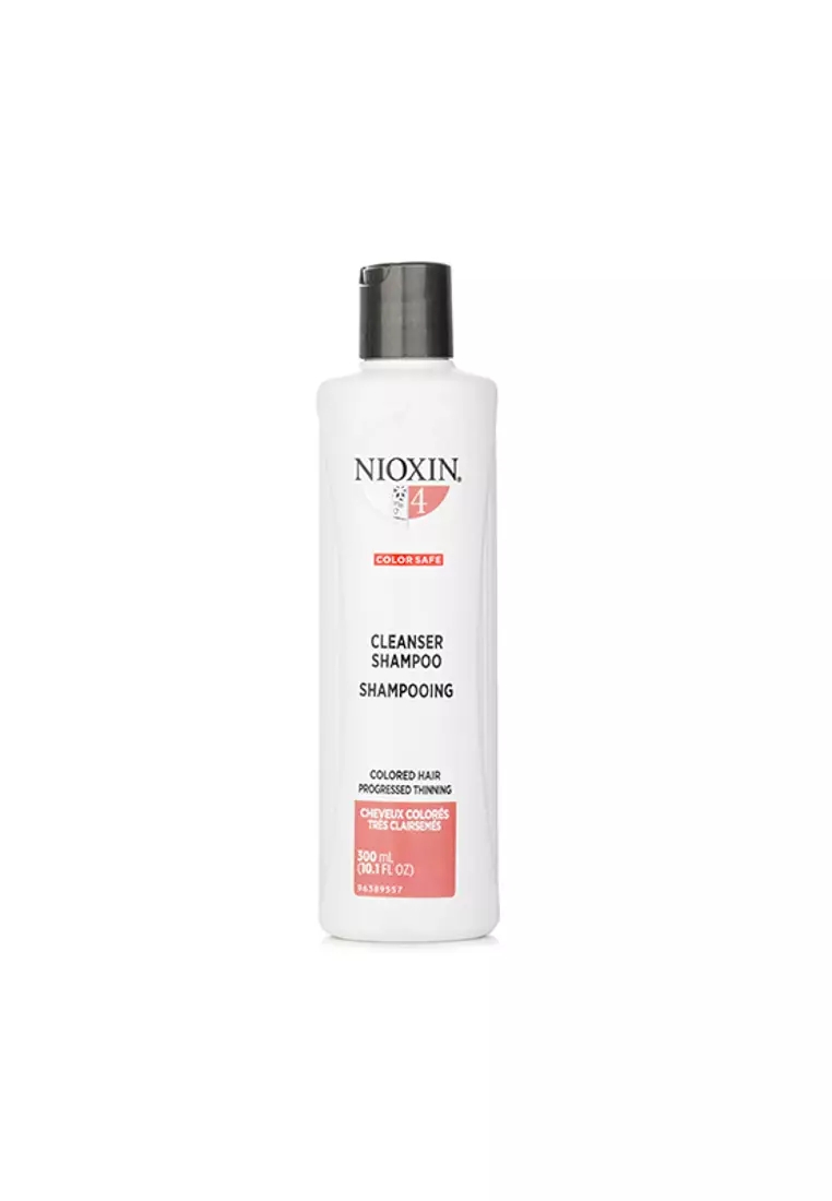 Nioxin NIOXIN - Derma Purifying System 4 Cleanser Shampoo (Colored Hair, Progressed Thinning, Color Safe) 300ml/10.1oz