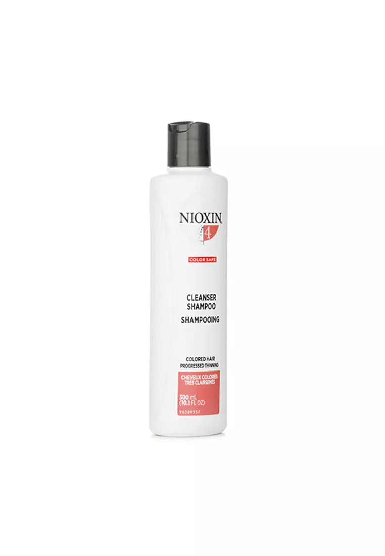 Nioxin NIOXIN - Derma Purifying System 4 Cleanser Shampoo (Colored Hair, Progressed Thinning, Color Safe) 300ml/10.1oz