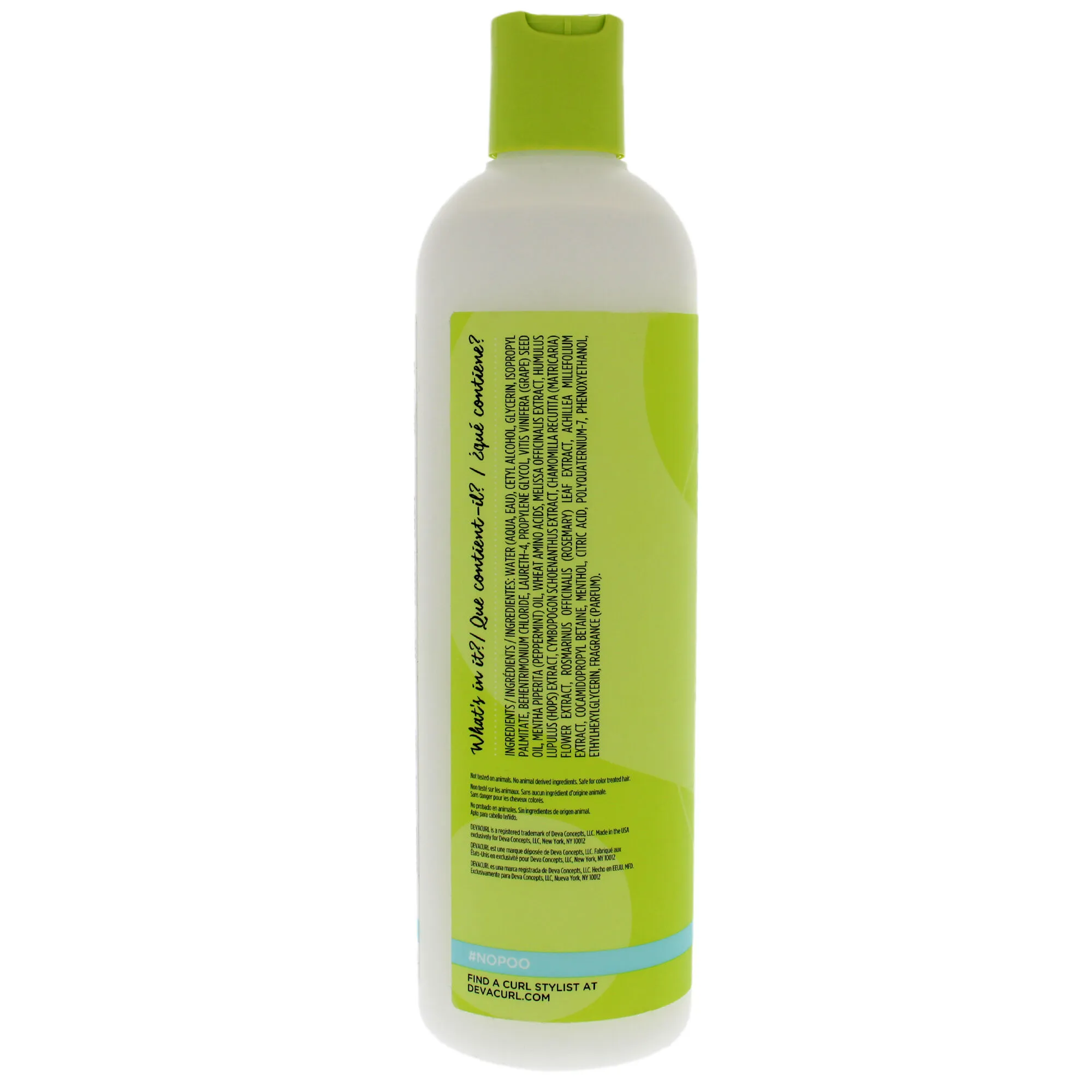 No-Poo Zero Lather Conditioning Cleanser by DevaCurl for Unisex - 12 oz Cleanser