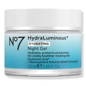 No7 HydraLuminous+ Hydrating Night Gel Cream