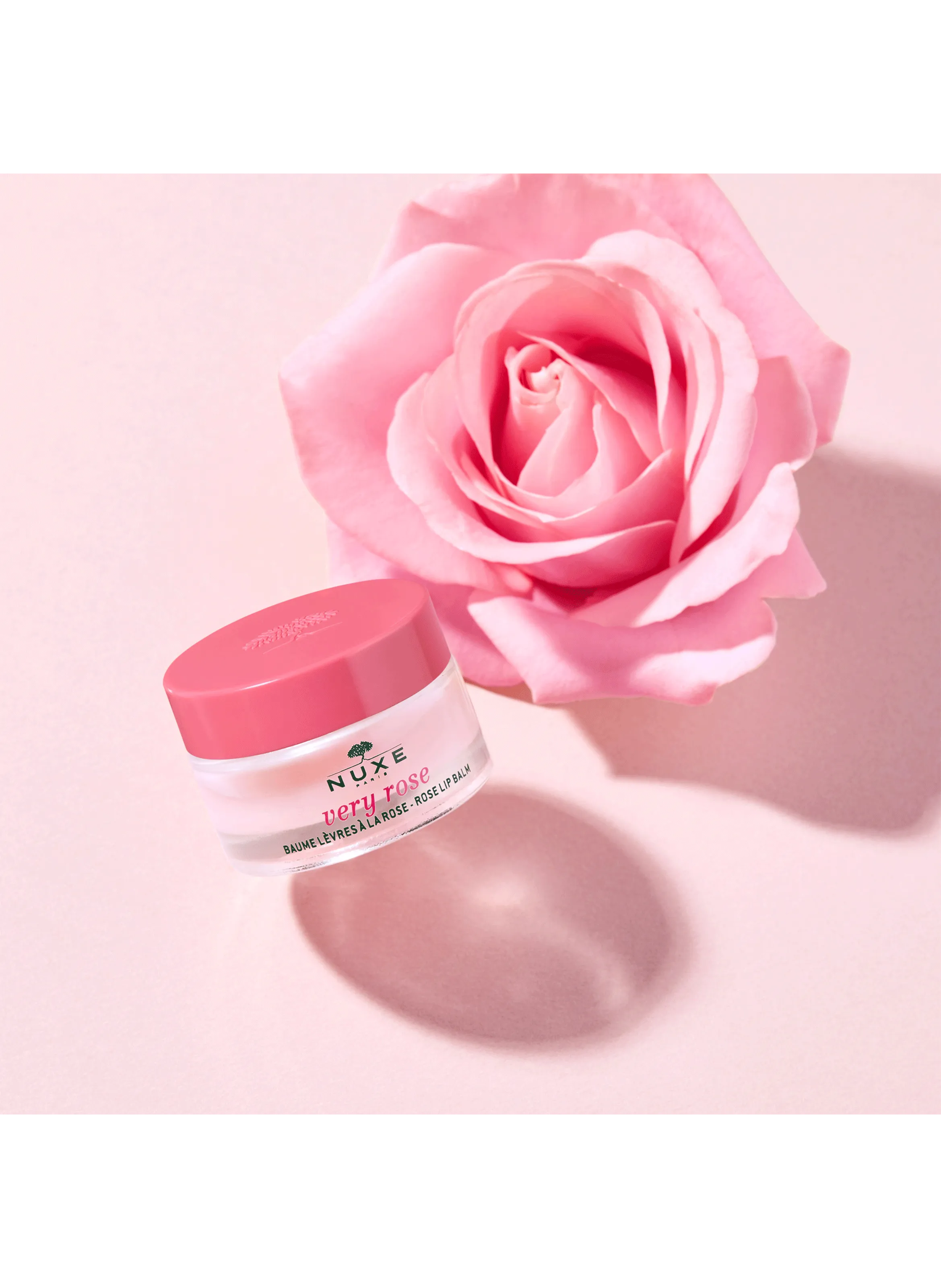 NUXE  Very Rose Hydrating Lip Balm - Moisturising amp; beautifying