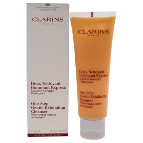 One Step Gentle Exfoliating Cleanser by Clarins for Unisex - 4.4 oz Cleanser